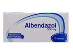 ALBENDAZOL (COAS) 200 MG X 2 TAB