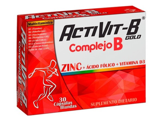 ACTIVIT-B GOLD (NOVO) COMPLEJO B X 30 CAP