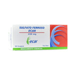 SULFATO FERROSO (ECAR) 200 MG X 50 GRAGEAS