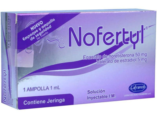 NOFERTYL (LAFRAN) X 1 AMPOLLA