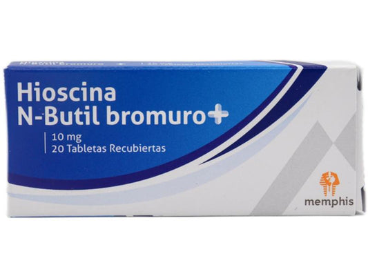 HIOSCINA (MEM) N-BUTILBROM 10 MG X 20 TAB