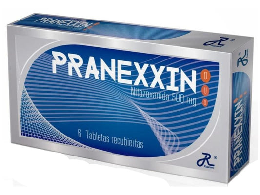 PRANEXXIN (RUECAM) NITAZOZANIDA  500 MG X 6 TAB
