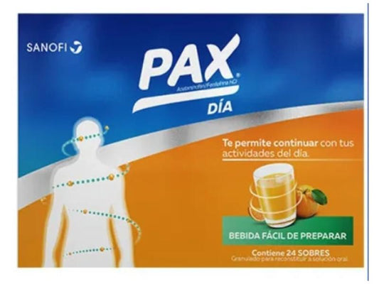 PAX DIA (EURO) NARANJA X 24 SOB.