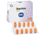 IBUPROFENO MK (TQ) 800 MG X 30 CAP BLANDAS