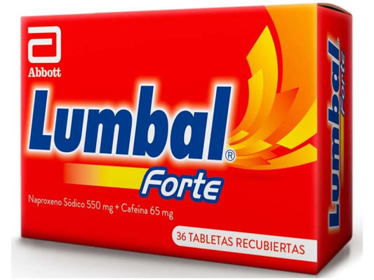 LUMBAL FORTE (ABBOTT) X 36 CAP