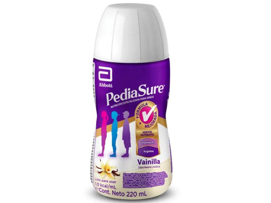 PEDIASURE (ABBOTT) VAINILLA X 220 ML