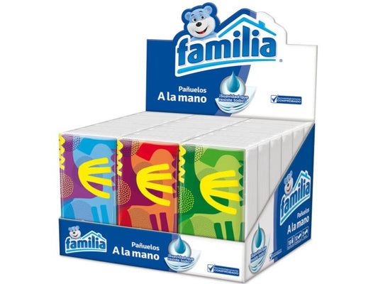 PAÑUELO (FAMILIA) CAJA X 18 UNDS