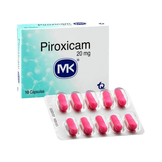 PIROXICAM (M.K) 20 MG X 10 TABLETAS
