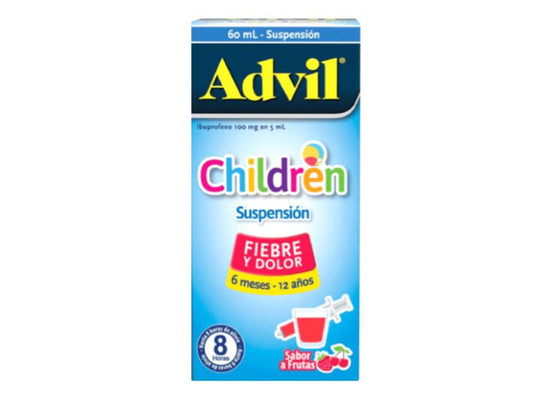 ADVIL CHILDREN (PFIZER) FIEBRE Y DOLOR  X 60 ML
