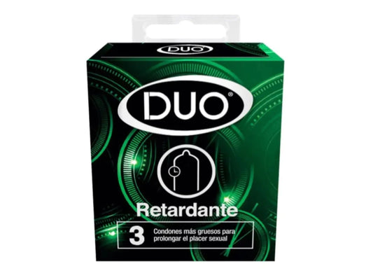 PRESERVATIVO DUO (RECK) RETARDANTE X 3 UNDS