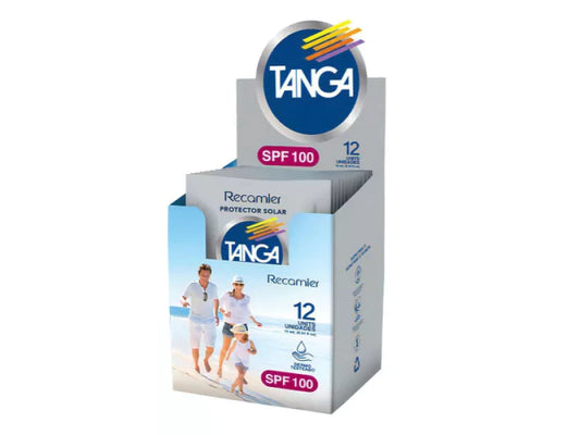 BLOQUEADOR SOLAR TANGA (RECAMIER) SPF 100 X 12 SACHETS