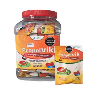 PROPOLVIK PASTILLAS (AIPHEX) CEREZA BOMBONERA X 40 SOBRES