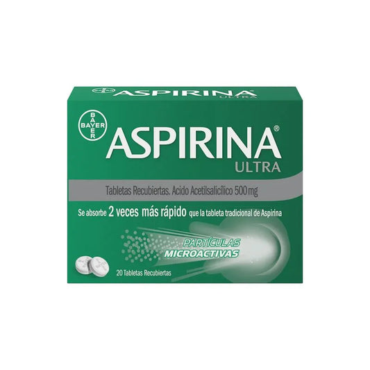 ASPIRINA ULTRA (BAYER) X 20 TABLETAS