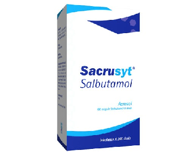 SACRUSYT (BCN) SALBUTAMOL X 200 DOSIS.