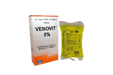 VENOVIT 5% SOLU ESTERIL APIROGENA X 500 ML