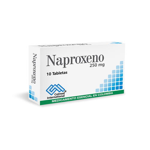 NAPROXENO (COLMED) 250 MG X 10 TAB