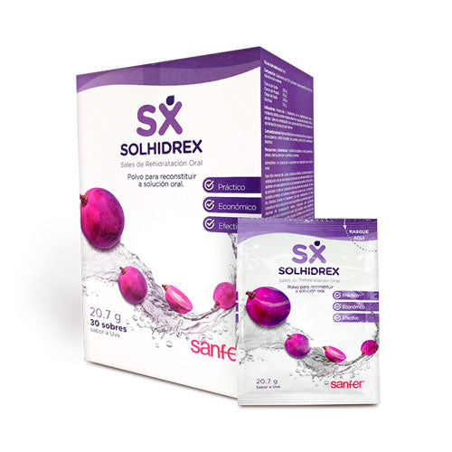 SOLHIDREX SALES REHIDRATACION (LABIN) UVA X 30 SOBRES