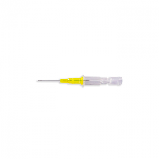 CATETER INTRAVENOSO (ALFA) AMARILLO 24G X 19 MM