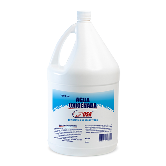 AGUA OXIGENADA (OSA) X 3600 ML