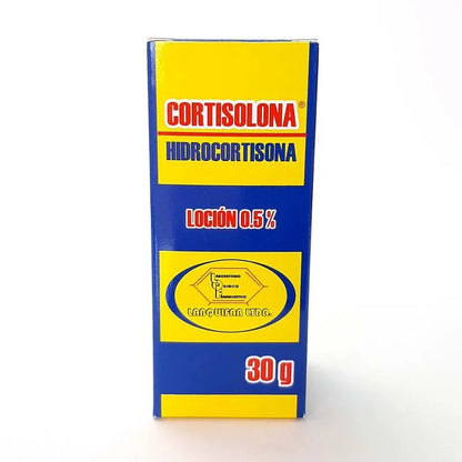 CORTISOLONA (LABQ) HIDROCORTISONA LOC 0.5% X 30 ML