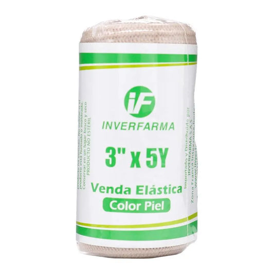 VENDA ELASTICA ADHESIVA (INVERFARMA) 3 X 5 YD