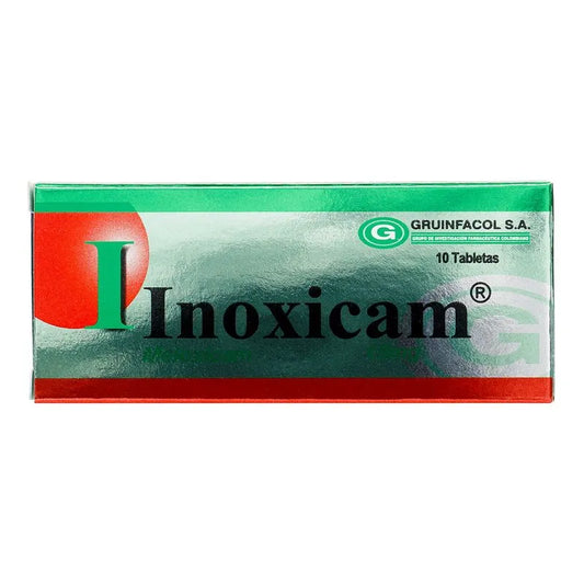 INOXICAM 15MG MELOXICAM  (GRUNFACOL) X 10 TAB