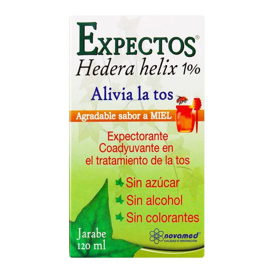 EXPECTOS HEDERA HELIX 1% SABOR A MIEL 120 ML