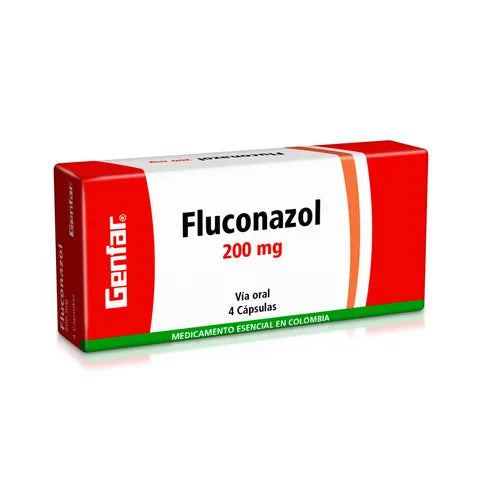 FLUCONAZOL (GF) 200 MG X 4 CAP