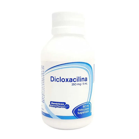 DICLOXACILINA (COAS) 250 MG / 5 ML SUS X 80 ML