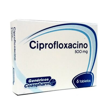 CIPROFLOXACINO (COAS) 500 MG X 6 TAB