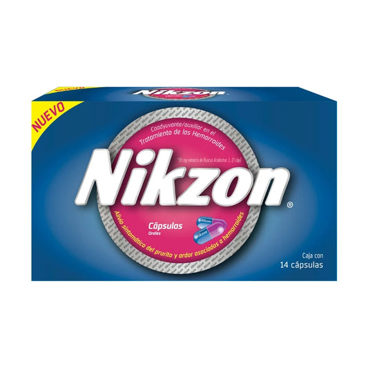 NIKZON (GENOMMA) RUSCUS ACULEATUS 86 MG X 14 TABLETAS