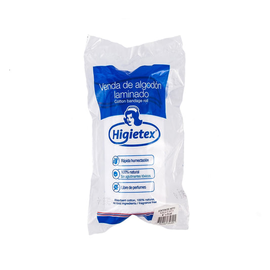 VENDA DE ALGODON (HIGIETEX) LAMINADO 6 X 5