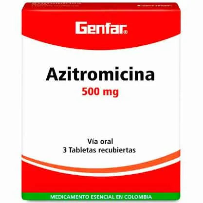 AZITROMICINA (GF) 500MG X 3 TAB