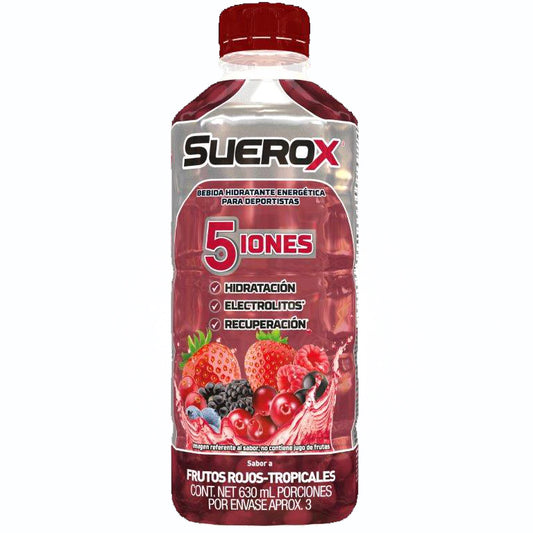 SUEROX (GENOMMA) FRUTOS ROJOS TROPICALES X 630 ML