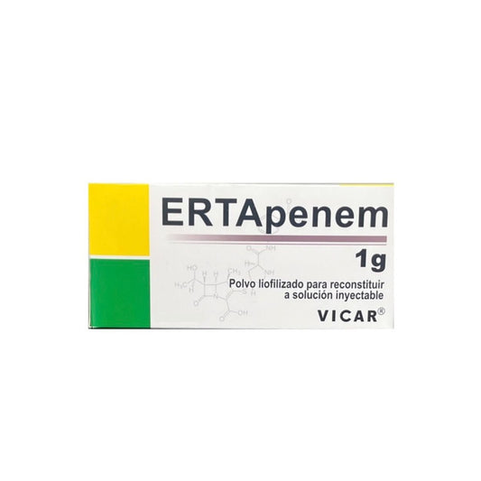 ERTAPENEM (VICAR) 1GR X AMP