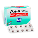ASA MK (TQ) ACIDO ACETILICO 100 MG X 100 TAB