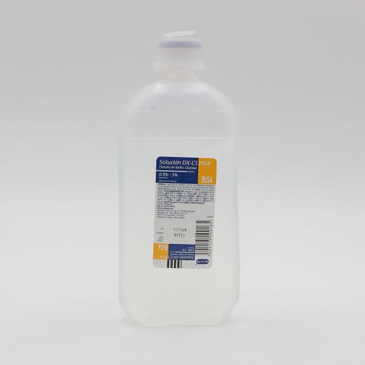 SOLUCION DX-5% (PISA) DEXTROSA X 500 ML