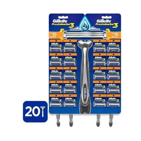 PRESTOBARBA (P&G) TRIPLE HOJA CARTON X 10 UNIDADES