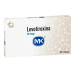 LEVOTIROXINA SODICA (M.K) 25 MCG X 30 TAB