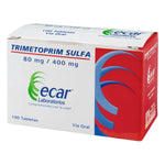 TRIMETOPRIM SULFA (ECAR) 80 MG/ 400 MG X 100 TAB