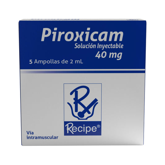 PIROXICAM (RECIPE) 40 MG X 5 AMP