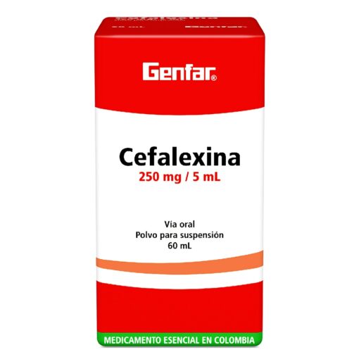 CEFALEXINA (G.F) 250 MG  SUS X 60 ML
