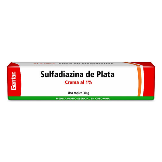 SULFADIAZINA DE PLATA (GF) X 30 GR