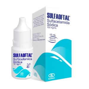 SULFAOFTAL SULFACETAMIDA SODICA (BLASKOV) X 100 MG X 15 ML BLASKOV
