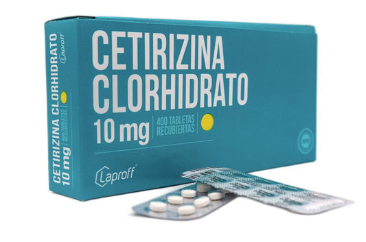 CETIRIZINA (LPFF) CLORHIDRATO X 400 TAB