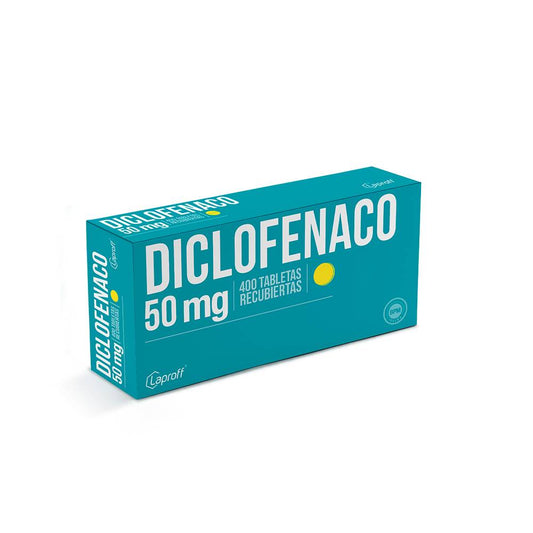 DICLOFENACO (LPFF) 50 MG X 400 TAB