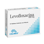 LEVOFLOXACINA (COLMED) 500 MG X 10 TABLETAS RECUBIERTAS