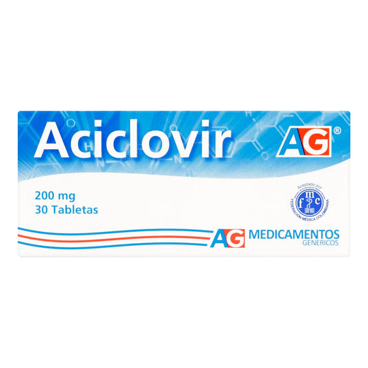 ACICLOVIR (A.G) 200 MG X 30 TAB