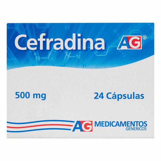 CEFRADINA (A.G) 500 MG X 24 CAP