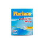 FLURINEX (LABQ) LEVOFLOXACINA 500 MG X 14 TAB